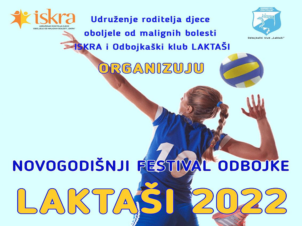 Novogodišnji festival odbojke LAKTAŠI 2022